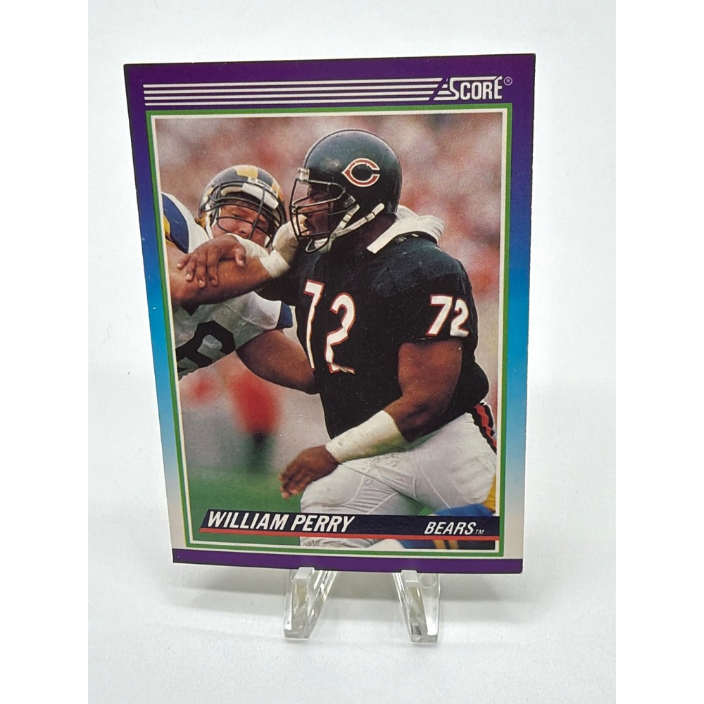 1990 Score William Perry Chicago Bears #509 Football Card‎ The Refrigerator NFL